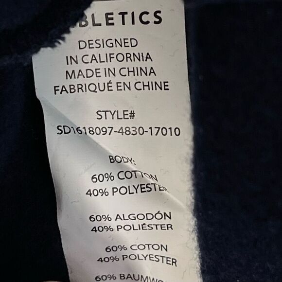 NWT Fabletics Elena Sweatshirt Dress (Navy Blue) - SS (0-2) - Picture 8 of 8